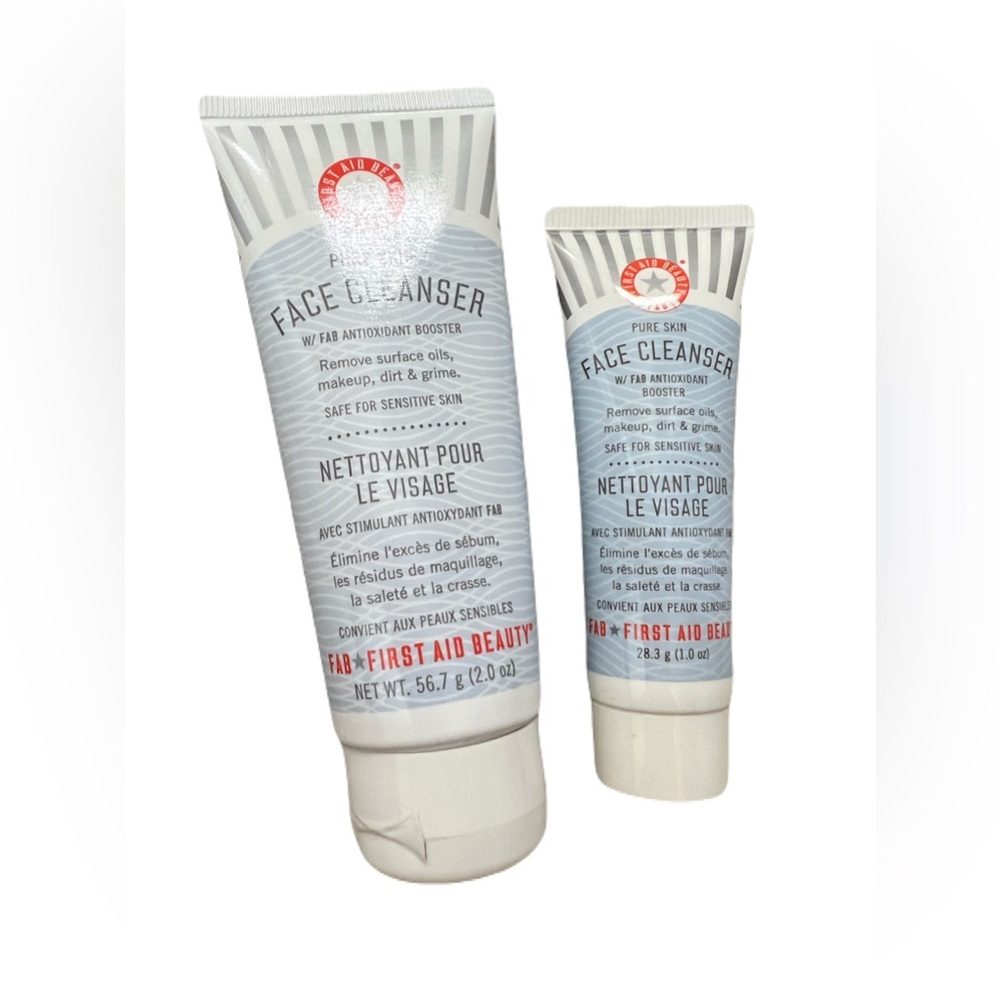 FIRST AID BEAUTY Pure Skin Face Cleaners, NWT
